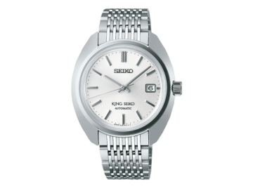 King Seiko esfera blanca...