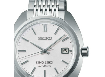 King Seiko esfera blanca...