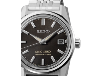 King Seiko esf. Negra Cal.6R55