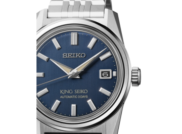 King Seiko esf. Azul Cal.6R55